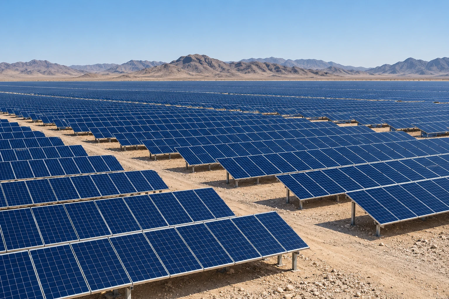 Solar plant | محطة شمسية